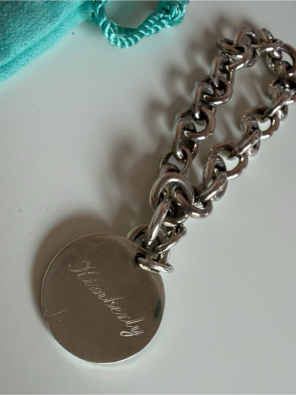 Tiffany & Co. Return to Tiffany Round Tag Bracelet - Picture 3 of 6
